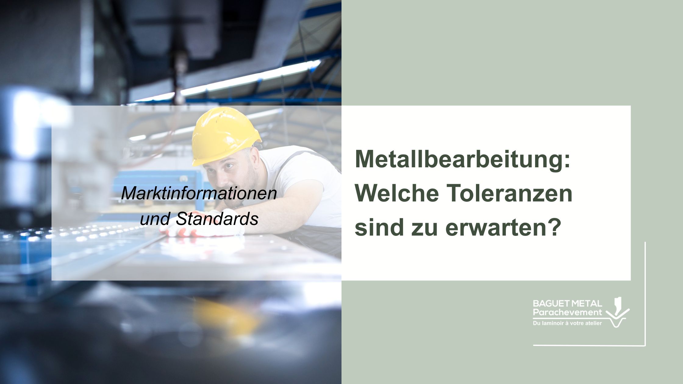 Kontrolle der Maßtoleranzen an einem bearbeiteten Metallbauteil