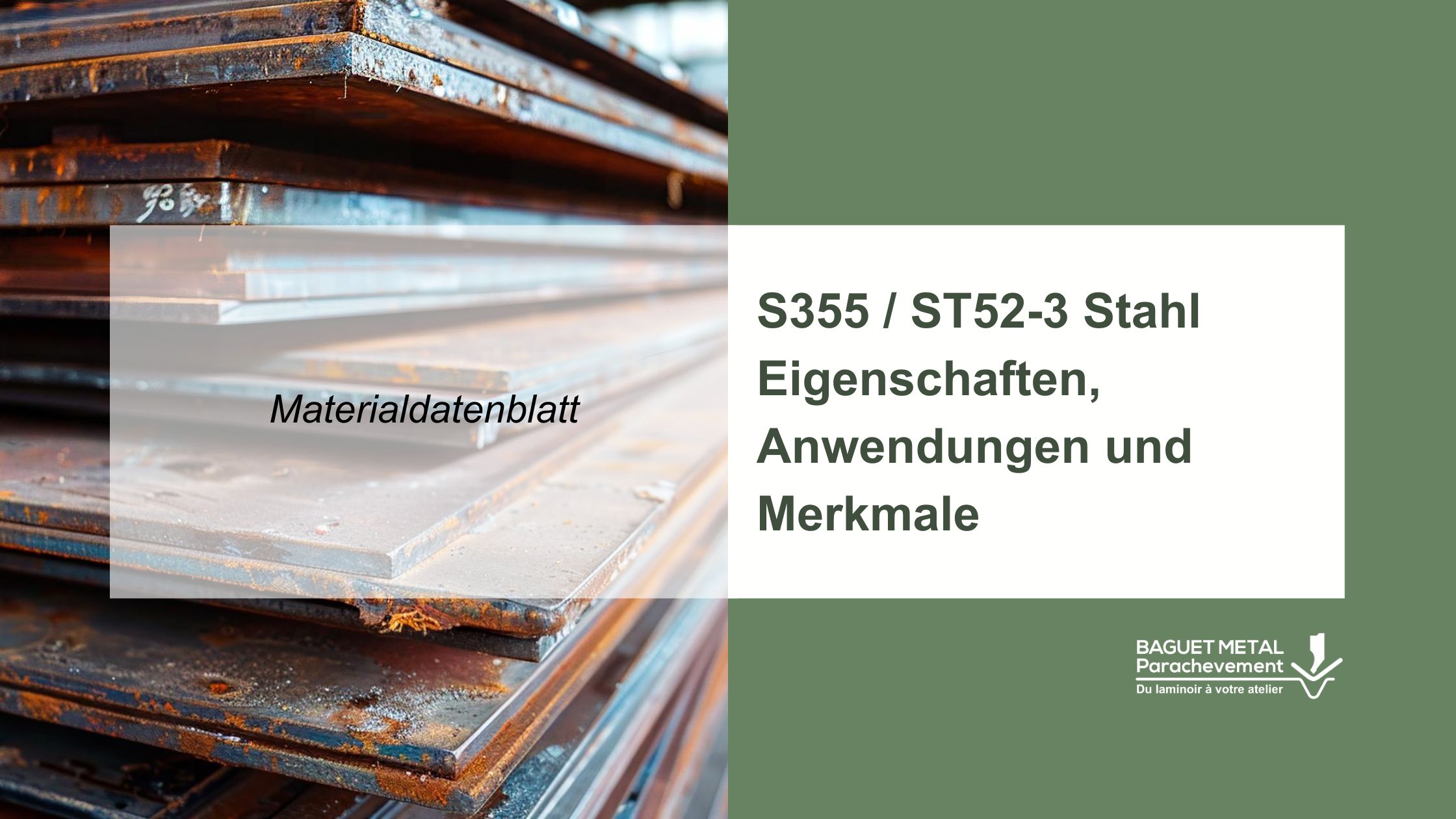 S355 / ST52-3 Stahlbleche für hochbelastete industrielle Konstruktionen